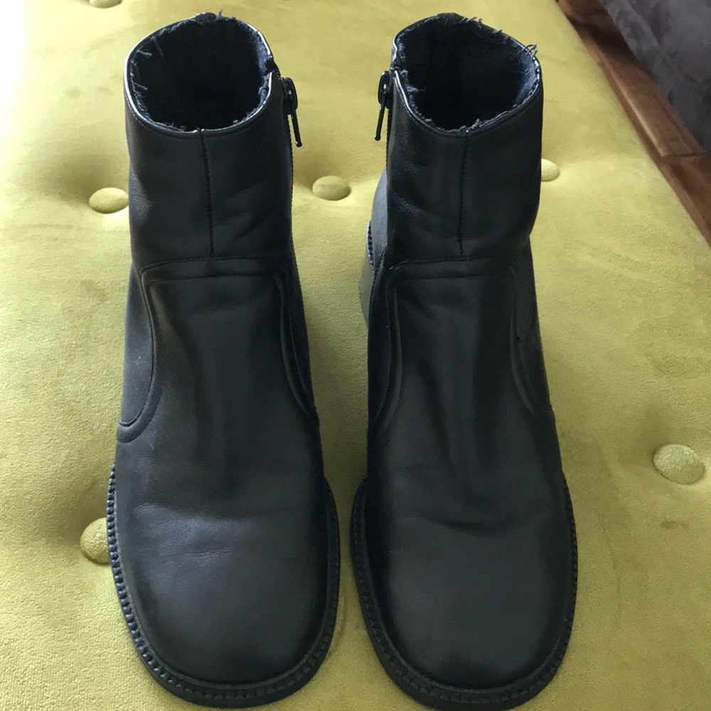 Black booties